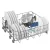 Bild: Beko Einbau-Geschirrspüler BDSN36451X | teilintegriert | 60 cm | 14 Maßgedecke | Energieeffizienz B | 42 dB | Edelstahl