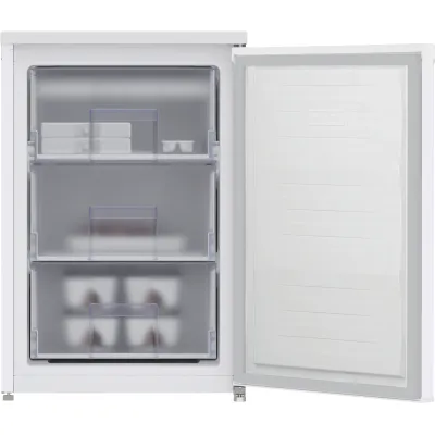 Beko Tischgefrierschrank FSE1175N | 95 l | MinFrost | Energieklasse D | 37 dB leise | Türanschlag wechselbar | Weiß
