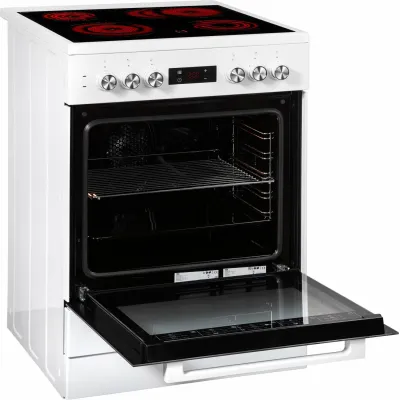 Beko FSM67320GWS Standherd | Glaskeramik | 72l | 8 Funktionen | SteamShine | Energieklasse A | Weiß