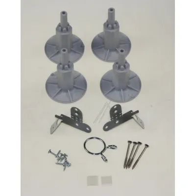 Beko Geschirrspüler Justierfüße-Set C00907697 - 4 Stück, höhenverstellbar