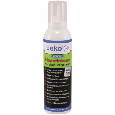 Beko Handschutzschaum 2993200 | Handclean Reinigungsmittel | Schutz vor Chemikalien, Ölen & Farben | 200ml
