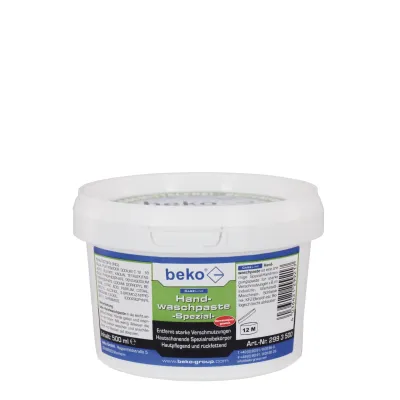 BEKO Handwaschpaste CareLine 500 ml | mikroplastikfrei, sandfrei, hautschonend, biologisch abbaubar