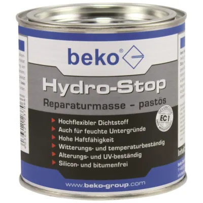 BEKO Hydro Stop-Reparaturmasse 1kg Dose Dichtstoff 1000ml Dichtkitt