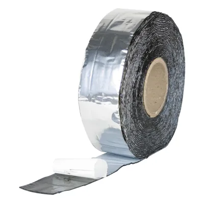 beko Universaldichtband | Bitumen Alu-Folie Reparaturband | 100mm x 10m | UV-beständig | selbstklebend | bleifarben