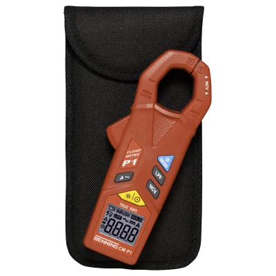 BENNING Zangenmessgerät CM P1 | True RMS Digital-Stromzange AC 0,01-400A | CAT III 600V | NCV Voltsensor | Hold | 23mm