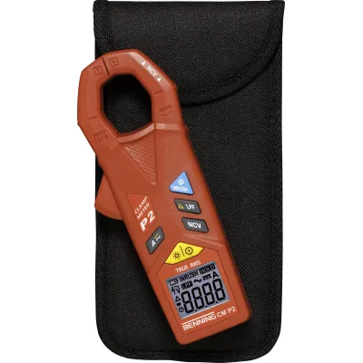 BENNING Stromzange CM P2 044679 | TRUE RMS | AC/DC 0,01–400A | Inrush | NCV | 23mm | CAT III 600V | Tasche
