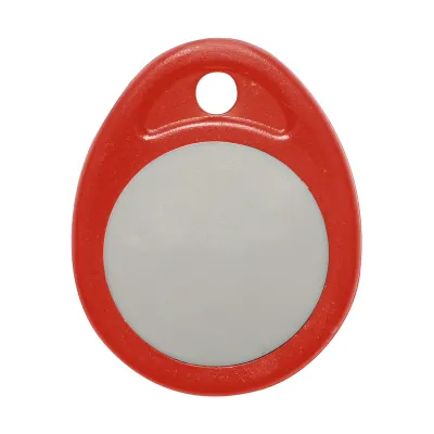 BENNING RFID-Tag Anhänger 044158 | 125kHz Transponder | UID 10-stellig | IP67 | Kunststoff | 43x34x5,5mm | Rot