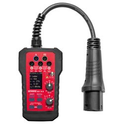 Benning Wallboxtester EV 3-3 sowie Prüfadapter