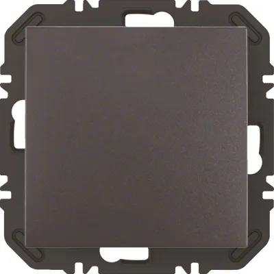 Berker Wandsendermodul 24118106 | Funk Enocean | 2-Kanal | Aufputz | Wippe | anthrazit matt | Thermoplast