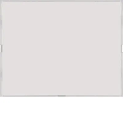 BER 80161770 Tastsensor 1fach Komfort mit Beschriftungsfeld KNX K.1 polarweiß