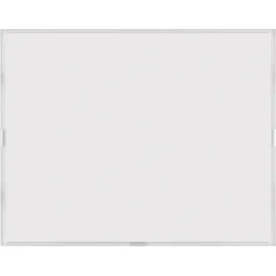 BER 80161770 Tastsensor 1fach Komfort mit Beschriftungsfeld KNX K.1 polarweiß