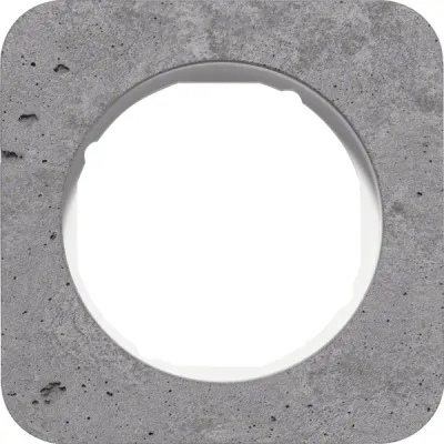 BERK Rahmen 10112379 Beton-grau/polarweiss glänzend