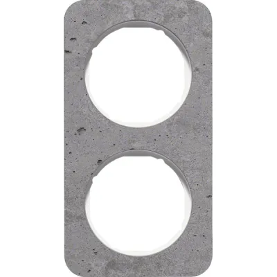 BERK Rahmen 10122379 Beton-grau/polarweiss glänzend