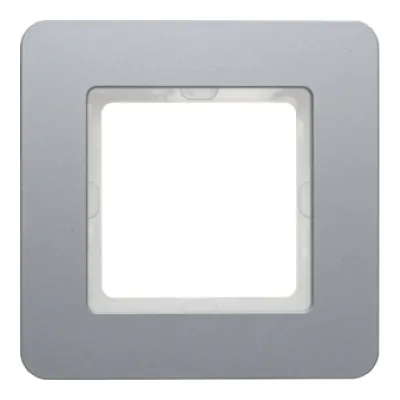 Berker 10116074 Rahmen 1fach Q.7, Alu gestrahlt
