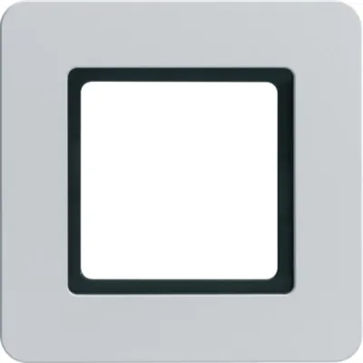 BERKER 10116174 Rahmen 1fach Q.7 für LED Aluminium