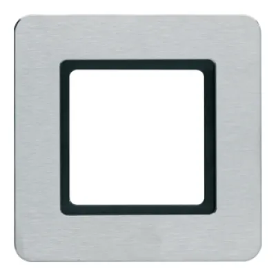 BERKER 10116183 Rahmen 1fach Q.7 für LED Edelstahl gebür