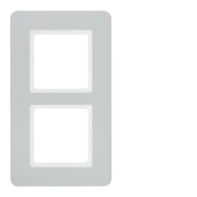 Berker 10126184 Rahmen 2fach Q.7, alu samt, lackiert
