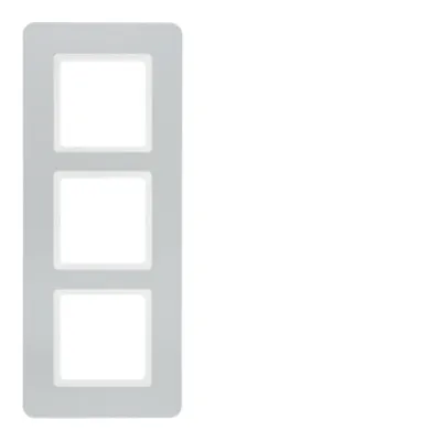 Berker 10136184 Rahmen 3fach Q.7, alu samt, lackiert