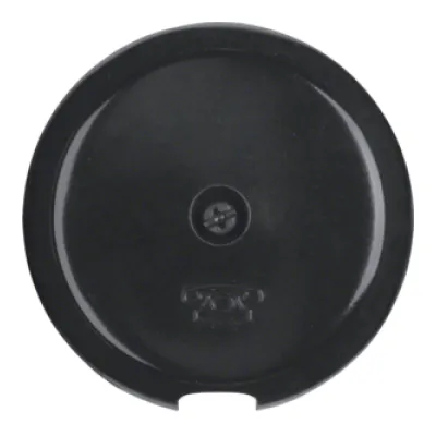 Berker Zentralplatte 103701 | Kabelauslass Serie 1930/Glasserie/Palazzo | Duroplast | Unterputz | schwarz glänzend