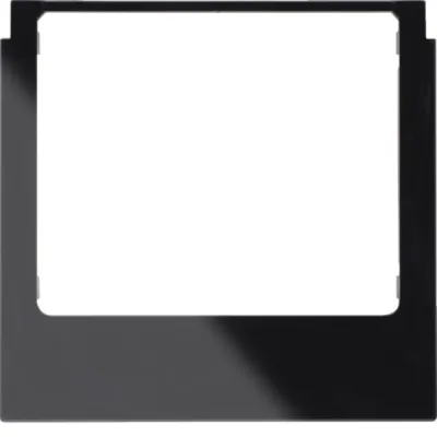 BERKER 13192245 Applikationsrahmen Kst sw glz RAL9005