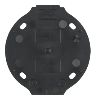 Berker Bodenplatte 1-fach 133111 Serie 1930 | selbstverlöschend | Kunststoff | halogenfrei | matt | schwarz