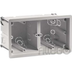 BERKER 18721020 Einbaudose 2f. f Hohlwandmont. R.8 hgrau