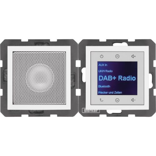 Bild: Berker 30808989 Radio Touch m.LS DAB+ BT S.1/B. pwg