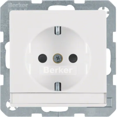 BERKER 41496089 Steckdose 1f polws samt Q.1/Q.3 UP IP20 BSF