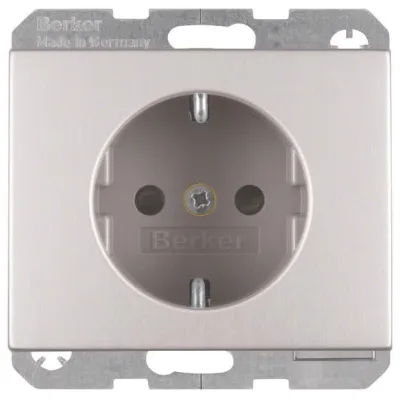 Berker 47357003 Steckdose SCHUKO Berker K.5 Alu