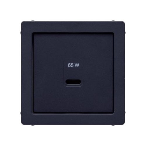 Bild: BERKER 48606086 Zentralstück für USB Q.x anthrazit samt
