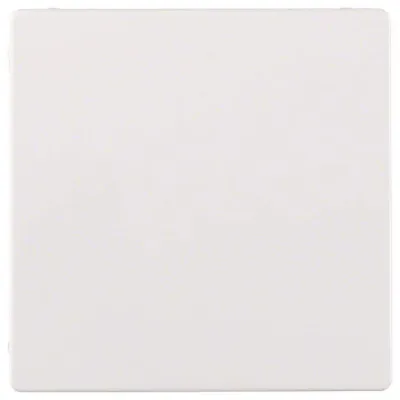 Berker Blindverschluss 75940229 | Zentralplatte KNX Q.1/Q.3 | Unterputz | Thermoplast matt | polarweiß RAL 9010