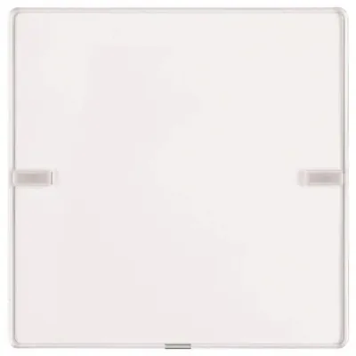 Berker Tastsensor 1fach Komfort 80141329 | KNX Schalter | Unterputz | Beschriftungsfeld | LED | matt | weiß