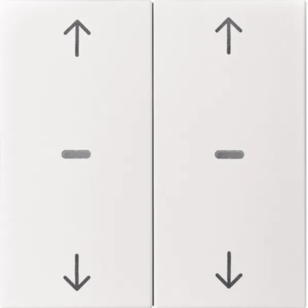 BERKER 80961399 Abdeckung Tastsensor 2f Pfeil S.1/B.x pw