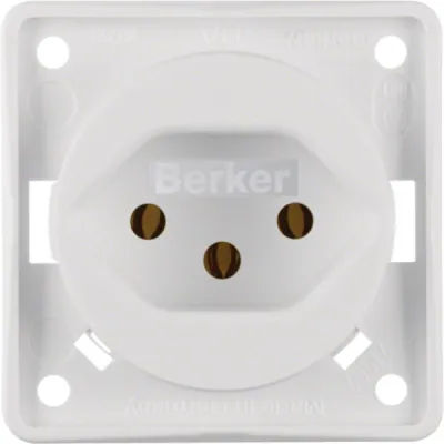 BERKER 962492502 Steckdose 1f polws mt INTEGRO Einb IP20 VP Vollplatte