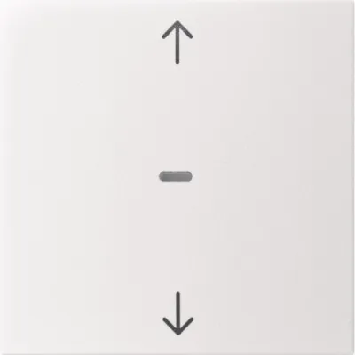 BERKER Abdeckung 80961299 f. Tastm. 1fach S.1/B.x pw m
