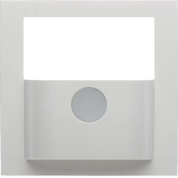 Berker Abdeckung KNX PIR 80960459 S.1 polarweiß,glänzend Berker Abdeckung KNX PI