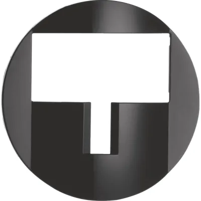 Berker Abdeckung KNX schwarz glänzend 80960465