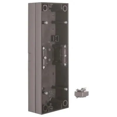 Berker Aufputz-Gehäuse 3-fach 10438935 | IP20 | Kunststoff Thermoplast | Leitungs- & Kanaleinführung | schwarz glänzend