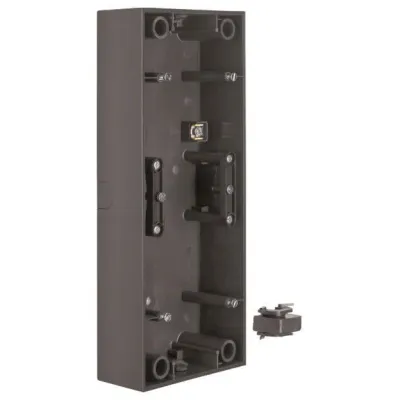 BERKER Aufputz-Gehäuse 3-fach 10431606 | IP20 | Kunststoff Thermoplast | vertikal | matt | anthrazit