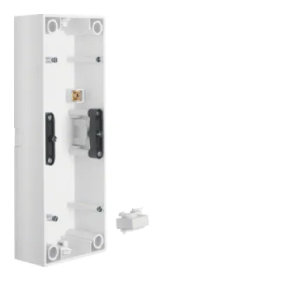 Berker Aufputz-Gehäuse 3fach S.1 10439909 | Unterputz-Installation | IP20 | Kunststoff | halogenfrei | polarweiß matt