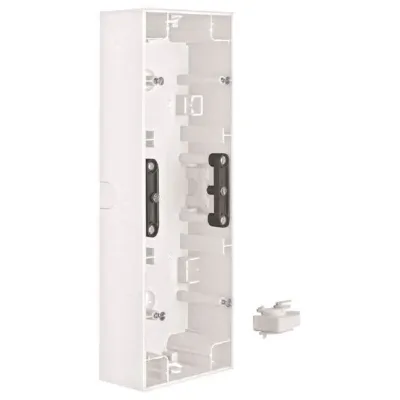 Berker Aufputz Gehäuse 3fach 10537009 K.1 polarweiß glänzend Berker Aufputz Gehä