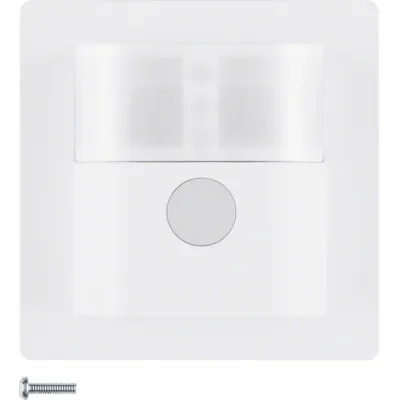 Berker Bewegungsmelder 85341129 Q.1/Q.3 Unterputz | 1,1m Montagehöhe | 12m Reichweite | polarweiß