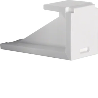Berker Blindmodul 1-fach 1990 | Blindabdeckung Zubehör | Thermoplast | halogenfrei | matt | polarweiß | RAL 9010