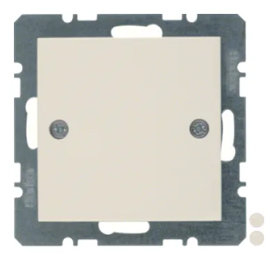 Berker Blindverschluss mit Zentralstück 10098912 S.1 weiß glänzend Berker Blindv