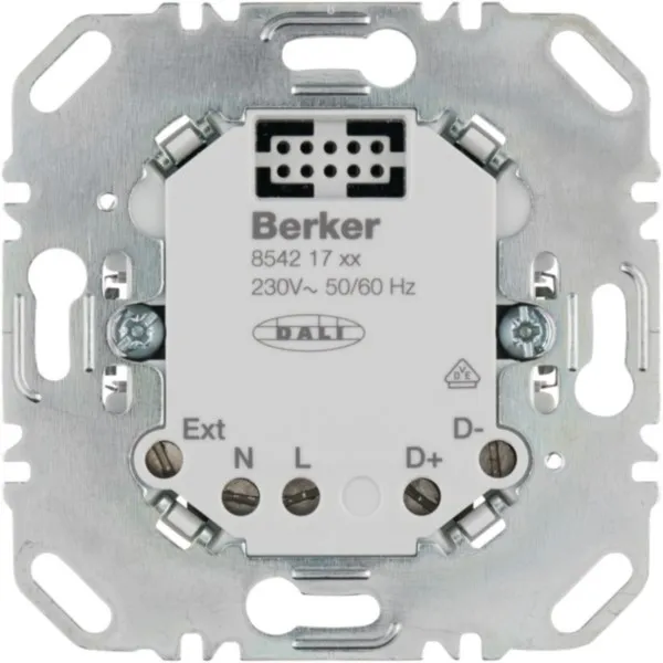 Berker DALI/DSI Steuereinsatz 85421700 | UP mit Netzteil 230V | Nebenstelleneingang | Unterputz