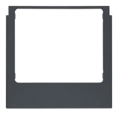 BERKER Designrahmen 13197006 eckig anthrazit matt