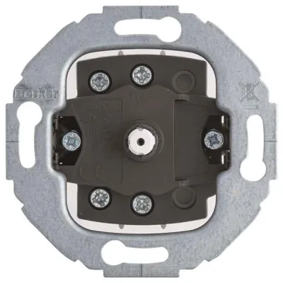 Berker Drehschalter Serie 1930/Glas | Serienschalter Einsatz | Unterputz | Duroplast | IP20 | 10A 250V