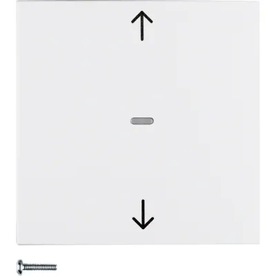 Berker KNX-Funk Jalousie-Taste 85245288 | quicklink S.1/B.3/B.7 | polarweiß matt | Kunststoff | bidirektional