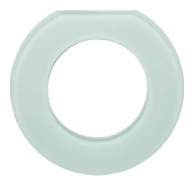 Berker Glas-Endrahmen 1-fach 109219 | Abdeckrahmen Unterputz | Serie Glas | polarweiß glänzend | Glas | IP20 | RAL 9010