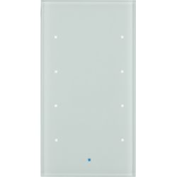 Berker Glas-Sensor 4fach Glas polarweiß 75144830